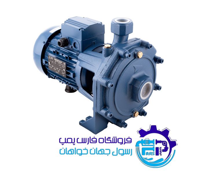 پمپ آب یک و نیم اسب سه فاز دوپروانه CBT160 الکتروژن Electrogen