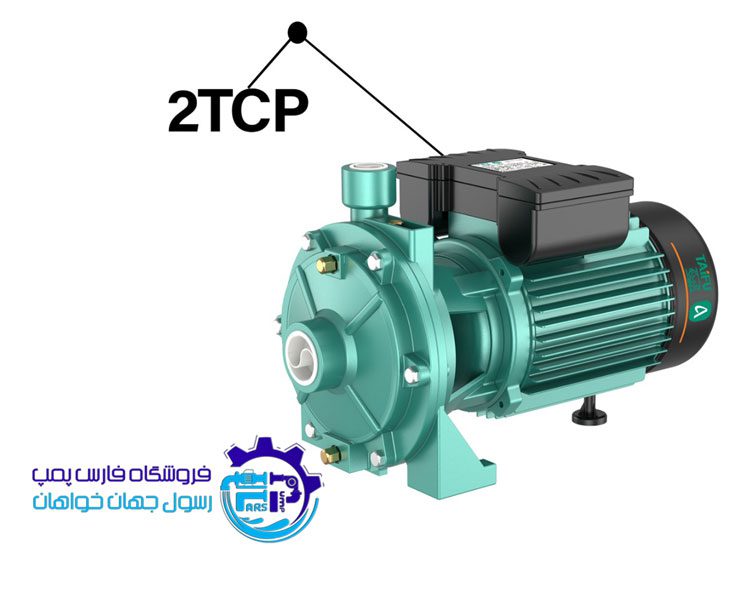 الکتروپمپ 1.5 اسب دو پروانه 2TCP25/140M تایفو TAIFU