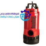 کفکش استیل ۳۸ متری لوله بغل سی پمپ SeaPump SEP6 | خروجی 2 اینچ | بدنه چدن و پروانه استیل